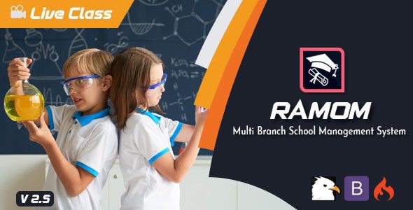 Ramom v.4.5 – Multi Branch School Management System (RETAIL) GPL