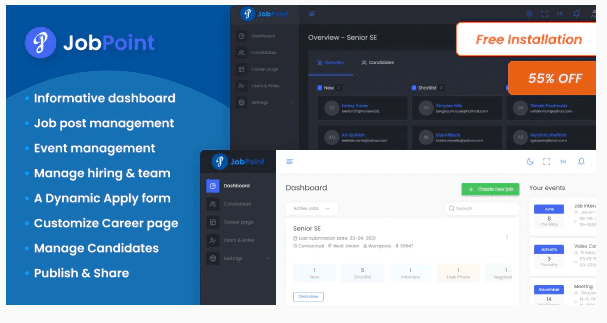 JobPoint GPL v1.1 – (Recruitment Management System) Download