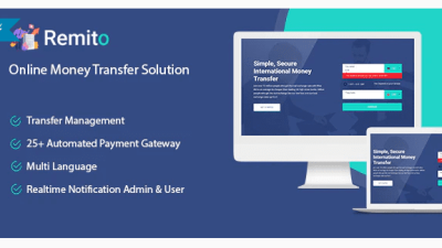 Remito v3.0 – online money transfer script Download