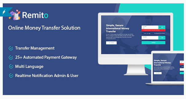 Remito v3.0 – online money transfer script Download