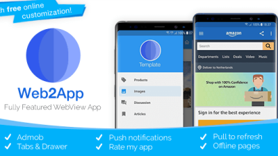 v3.5 Web2App – Quickest Feature-Rich Android Webview