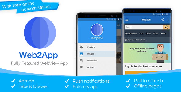 v3.5 Web2App – Quickest Feature-Rich Android Webview