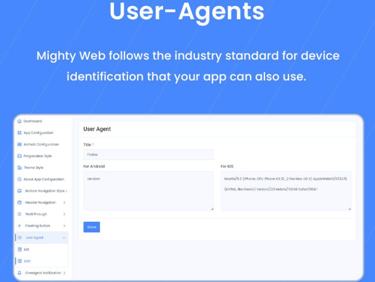 MightyWeb Flutter Webview - 将您的网站转换为应用程序 + 管理面板无效免费下载