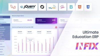 Infix v.6.3.2 – School Management System Software Download