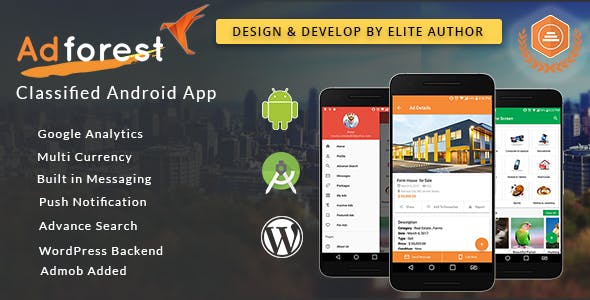AdForest – Classified Native Android App v.3.9.5 Download