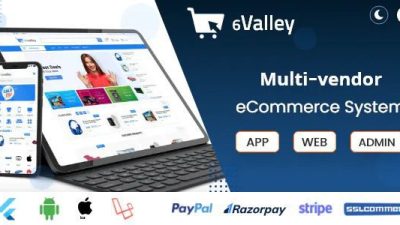 6valley Multi-Vendor E-commerce – Complete eCommerce Mobile App, Web and Admin Panel v.5.2 Download