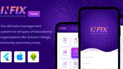 InfixEdu GPL – Open Source Flutter for Android & iOS v2.0.9 Download