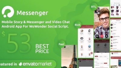 Wowonder Android Messenger v3.9 Download