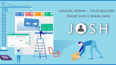 Josh v7.1.9 – template for Laravel (admin + site + CRUD) Download