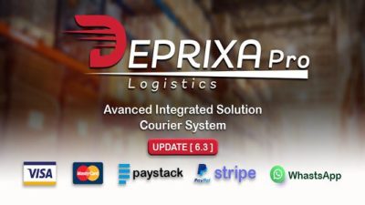 Deprixa Pro – Courier and Logistics System v6.3.3 Download