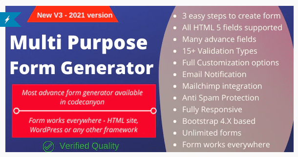 Multi-Purpose Form Generator & docusign (All types of forms) with SaaS v4.0 Download