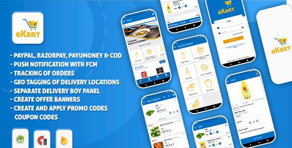 eKart v2.0.8 – Android e-commerce app Download
