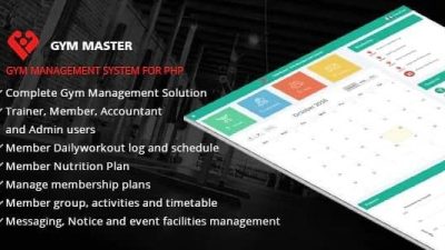 Gym Master – Gym Management System v.19 Download
