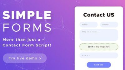 Contact Form Script – Simple Forms v3.0.7 Download