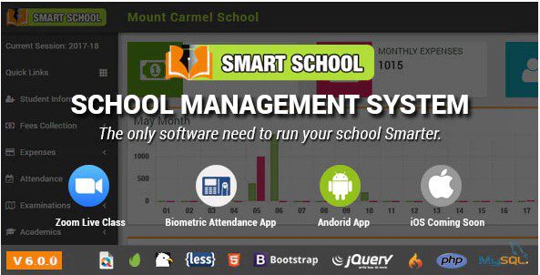 Smart School v.6.3.0 – school management system GPL