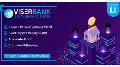 ViserBank Nulled v1.1 – digital banking system