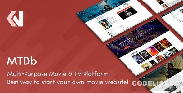MTDb v.3.2.4 – Ultimate Movie & TV Database GPL