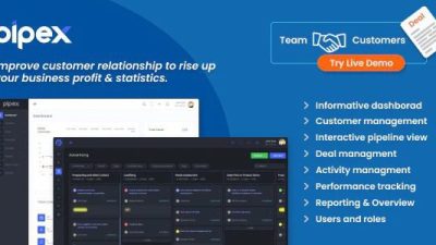 PipeX-CRM-Nulled-下载