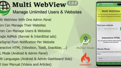 Multi WebView + Admin Panel v2.0 Download