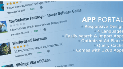 App Portal v1.4 – application portal script