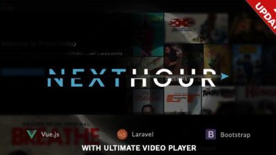 Next Hour – Movie Tv Show & Video Subscription Portal Cms v4.0 Download