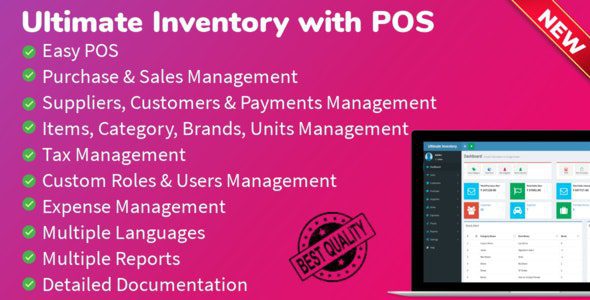 Ultimate Inventory with POS v.1.8 Download