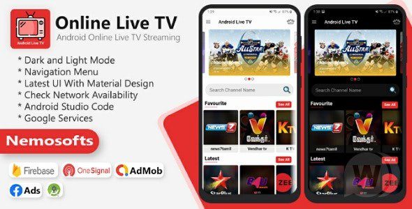 Android Online Live TV Streaming v.5.0.0 Free Download