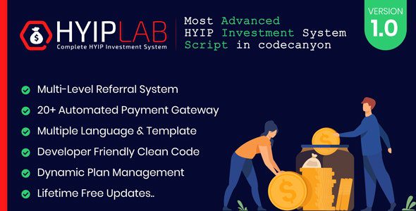 HYIPLAB v.2.1 – Complete HYIP Investment System Download