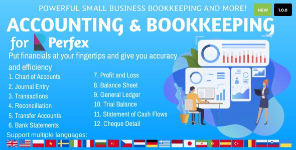 Accounting and Bookkeeping for Perfex CRM v.1.0.5 Download