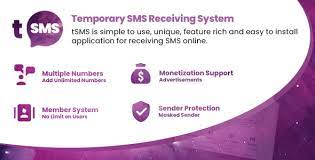 tSMS – Temporary SMS Receiving System v.1.9 Download