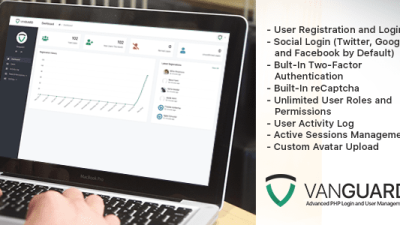 Vanguard – Advanced PHP Login and User Management v6.0.0 Download