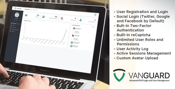 Vanguard – Advanced PHP Login and User Management v6.0.0 Download