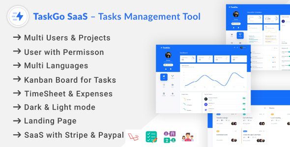 TaskGo SaaS v2.6.0 NULLED – Task Management Tool Download
