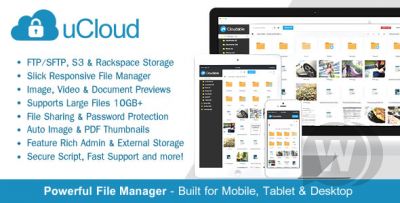 uCloud – File Hosting Script v.2.0.2 Download
