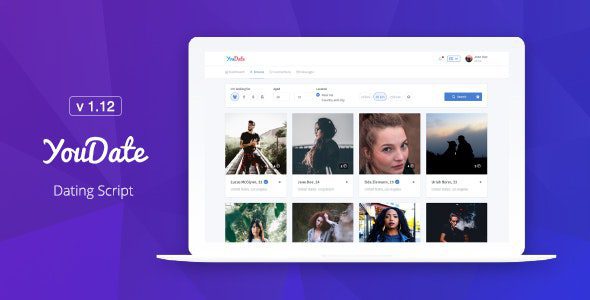 YouDate – Dating Script v2.0.2 Download