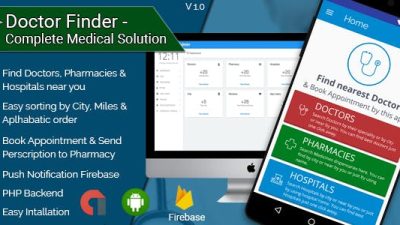 Doctor Finder – Complete Medical Solution Android Application Free Download