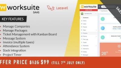 Worksuite Saas – Project Management System v4.0.1 Download