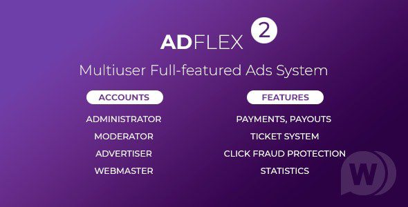 AdFlex v.2.0.4 – Multi User Full-featured Ads System Download