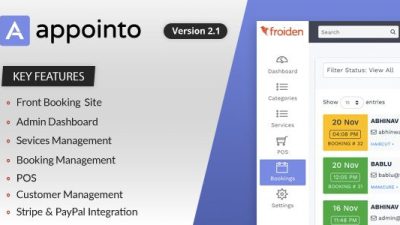Appointo – Booking Management System v.2.2.5