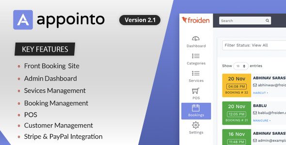 Appointo – Booking Management System v.2.2.5