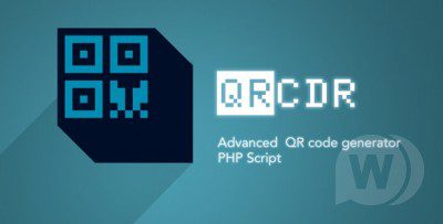 QRcdr v4.0.3 – QR code generator script