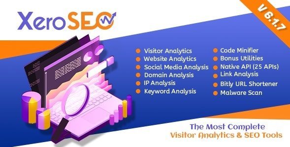 XeroSEO v.6.1.7 – The Most Complete Visitor Analytics & SEO Tools Free Download