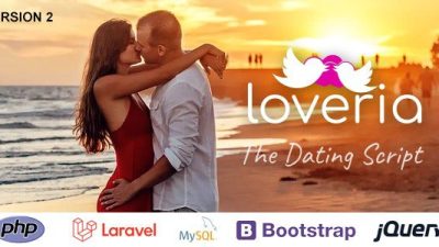 v2.5.5 Loveria – The Laravel PHP Dating Script