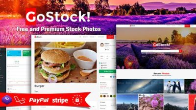 GoStock- a script for organizing a gallery of stock photos v.3.9