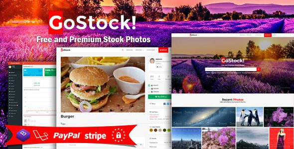GoStock- a script for organizing a gallery of stock photos v.3.9