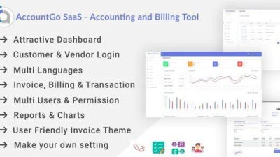 AccountGo SaaS v.3.9.0 – Accounting and Billing Tool