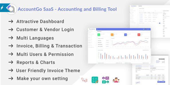 AccountGo SaaS v.3.9.0 – Accounting and Billing Tool