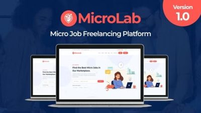 MicroLab Nulled Micro Job 自由职业平台下载