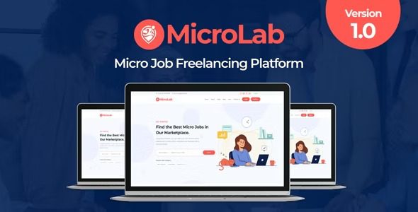 MicroLab Nulled Micro Job 自由职业平台下载