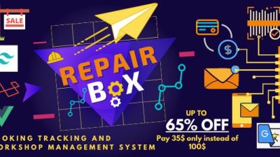 Repair box – Repair booking,tracking and workshop management system v0.4.5